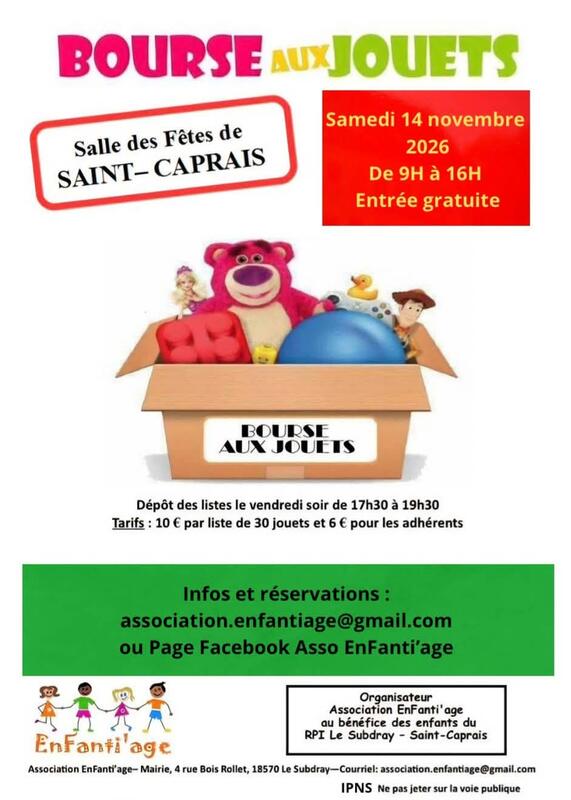 Bourse aux jouets