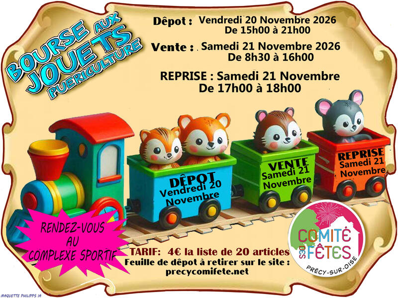 Bourse aux jouets et puériculture