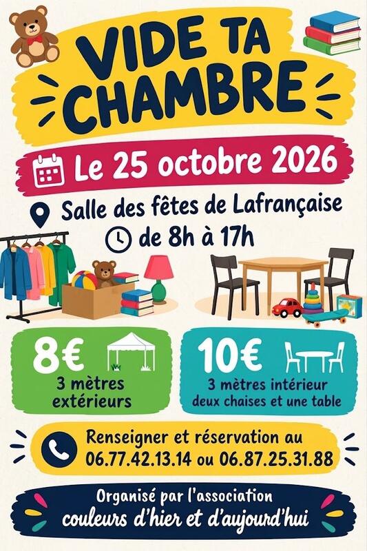 Vide ta chambre