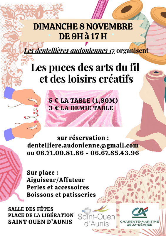 Puces des arts du fil et des loisirs créatifs