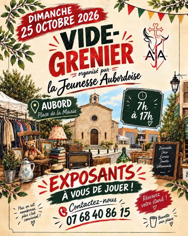 Vide grenier de la jeunesse aubordoise
