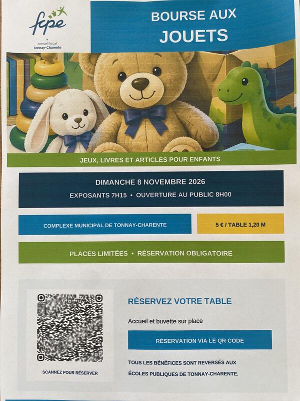 Bourse aux jouets