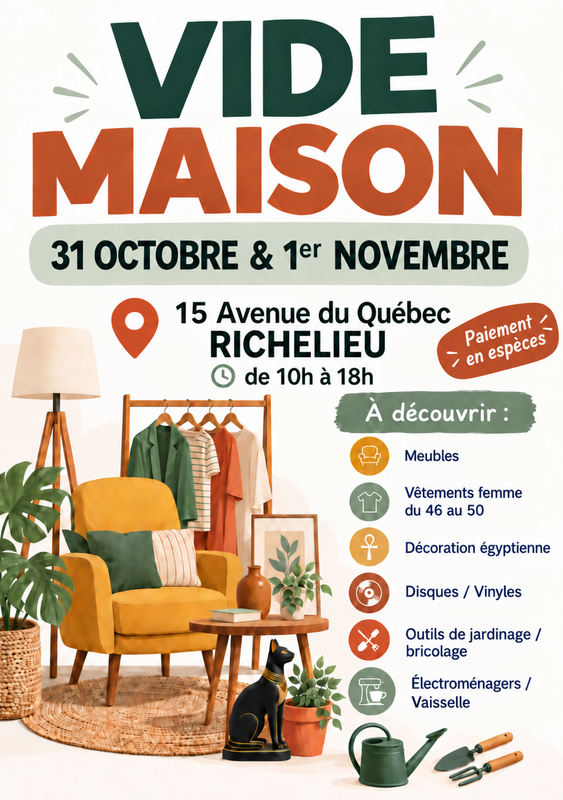 Vide maison