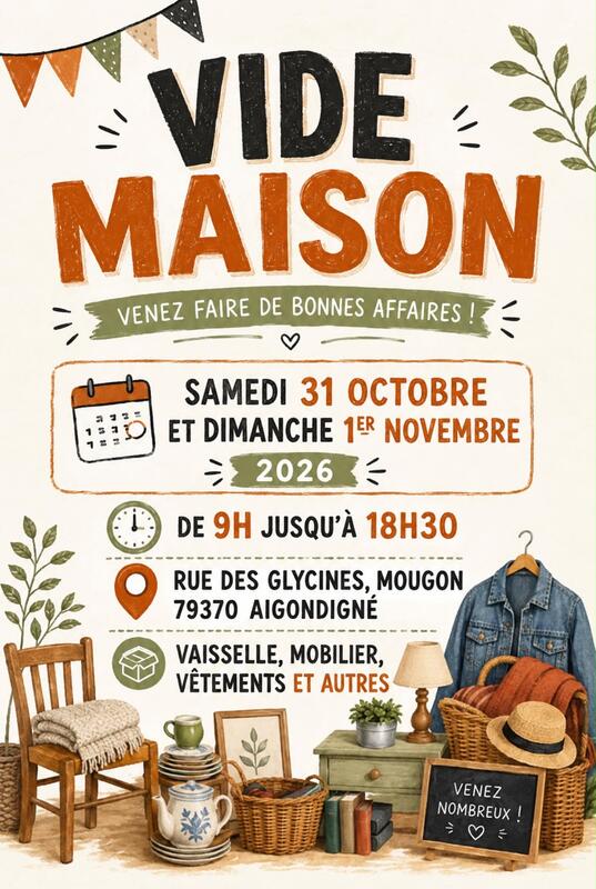Vide maison