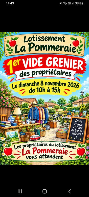 Vide grenier des propriétaires