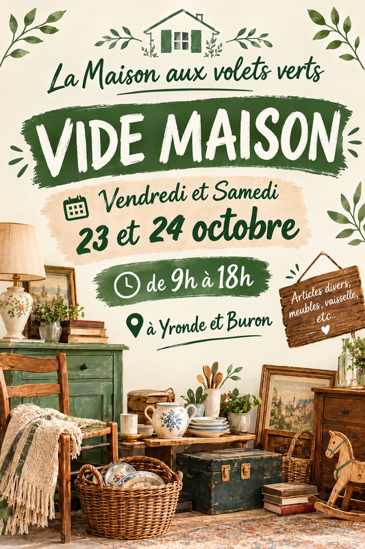 Vide maison