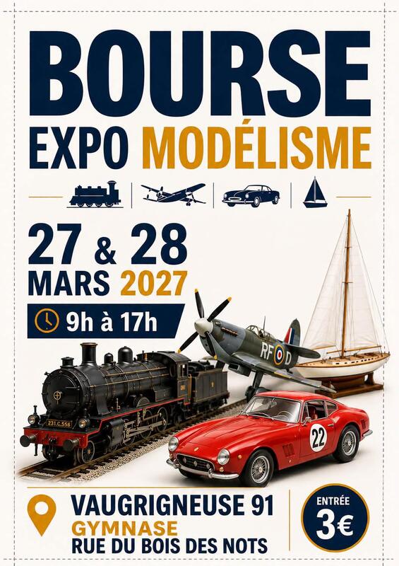 6ème exposition - bourse modélisme ferroviaire