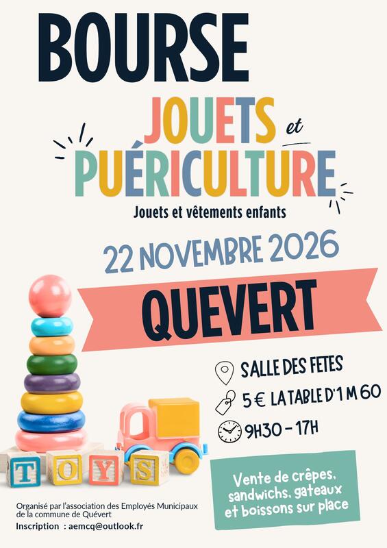 Bourse aux jouets et puériculture