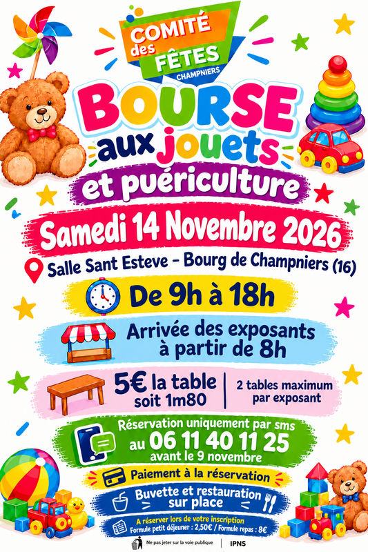 Bourse aux jouets et puériculture