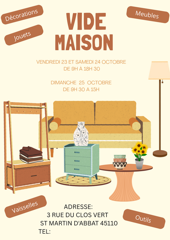 Vide maison
