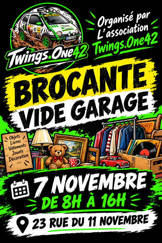Vide maison pour l’association twings.One42