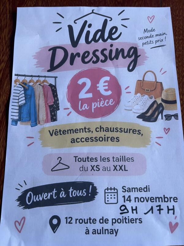 Grand vide dressing
