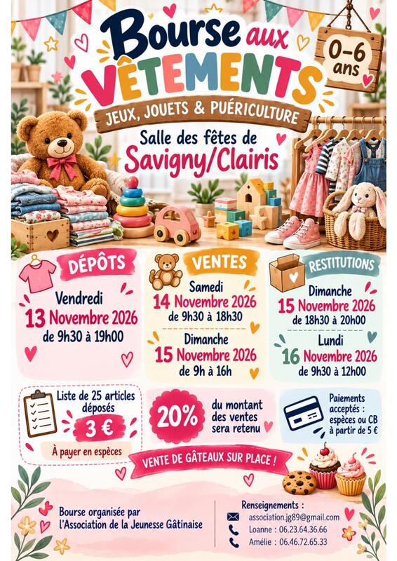 Bourse aux jouets et puériculture