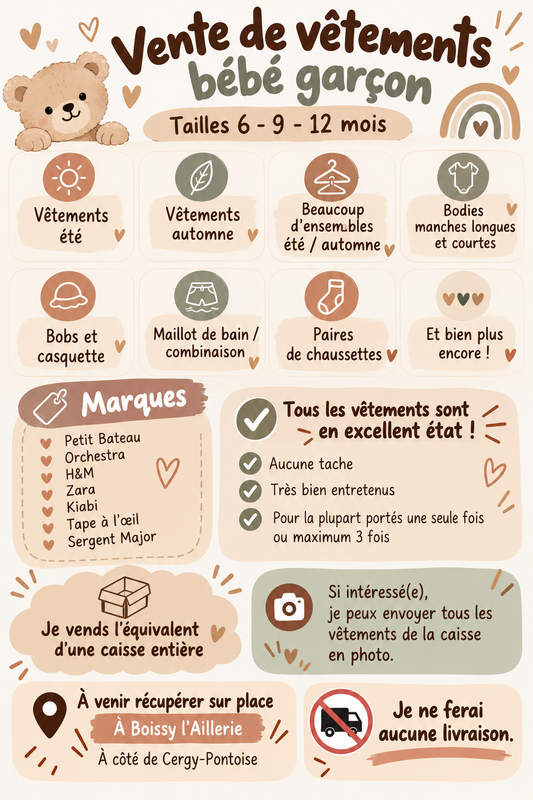 Vide dressing bébé