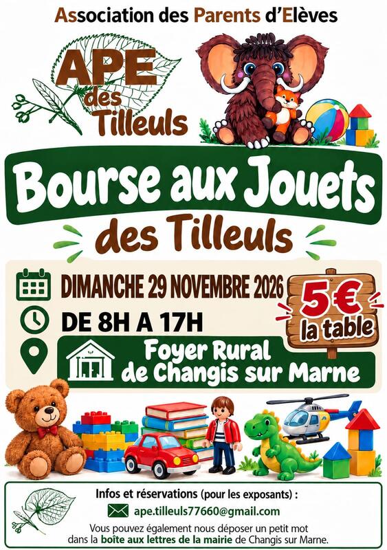 Bourse aux jouets
