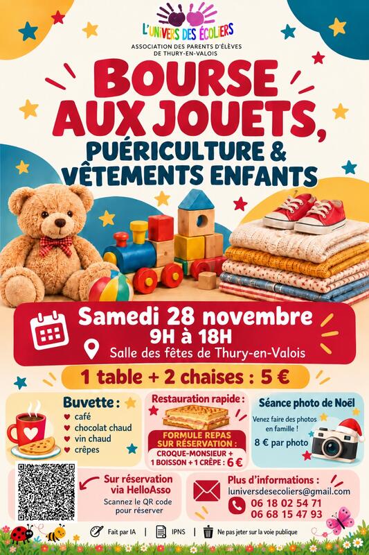 Bourse aux jouets