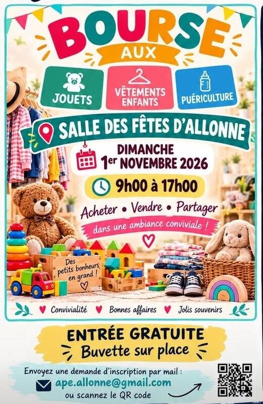Bourse aux jouets de l'ape