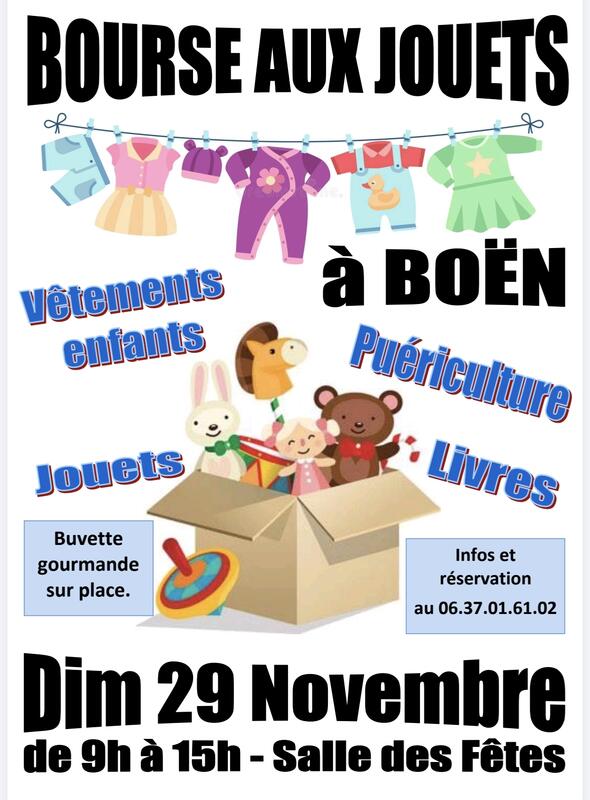 Bourse aux jouets - puériculture