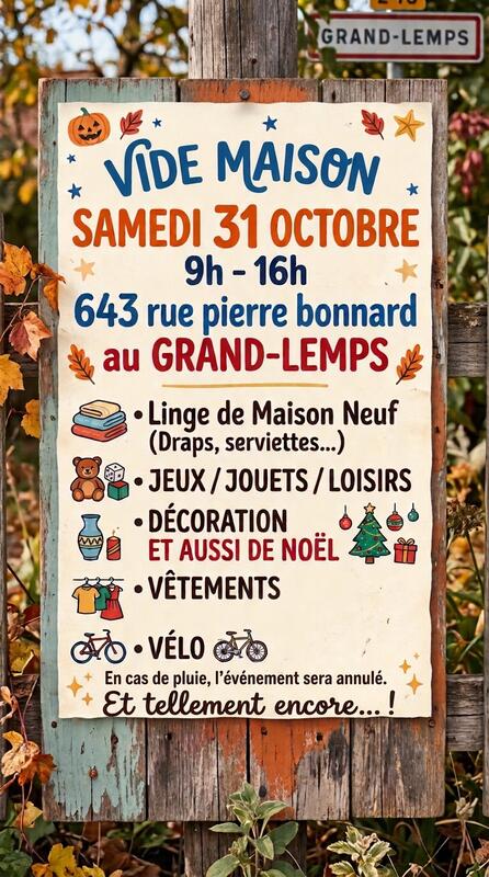 Vide maison