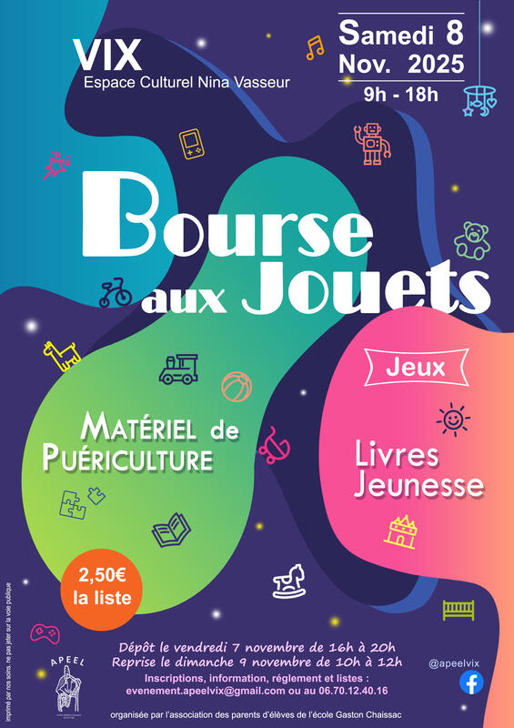 Bourse aux jouets et puériculture