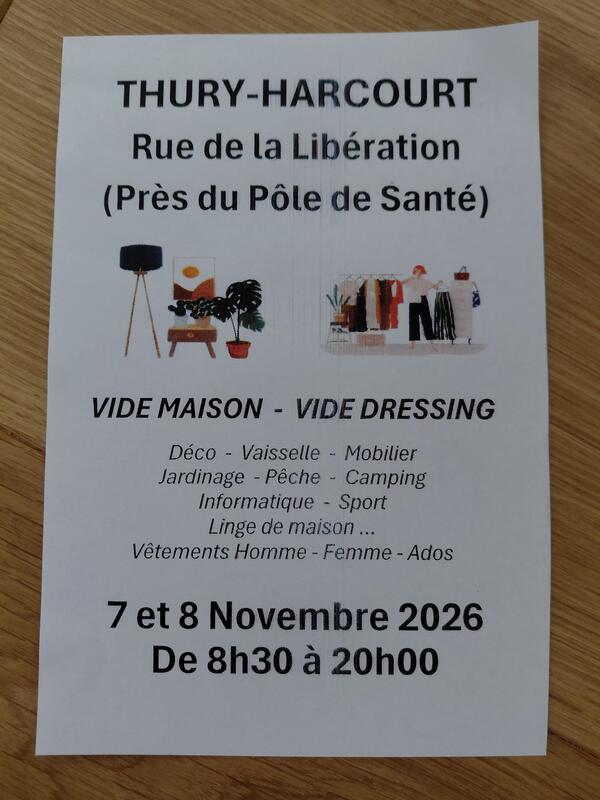 Vide maison - vide dressing