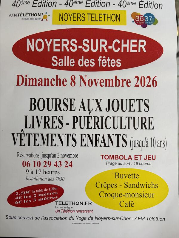 Bourse aux jouets