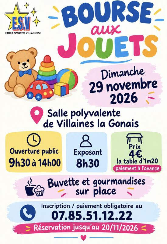 Bourse aux jouets