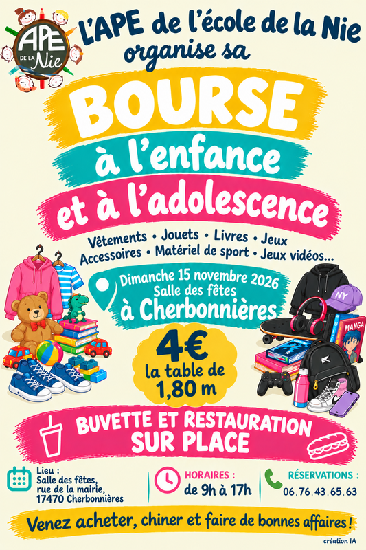 Bourse à l'enfance et à l'adolescence