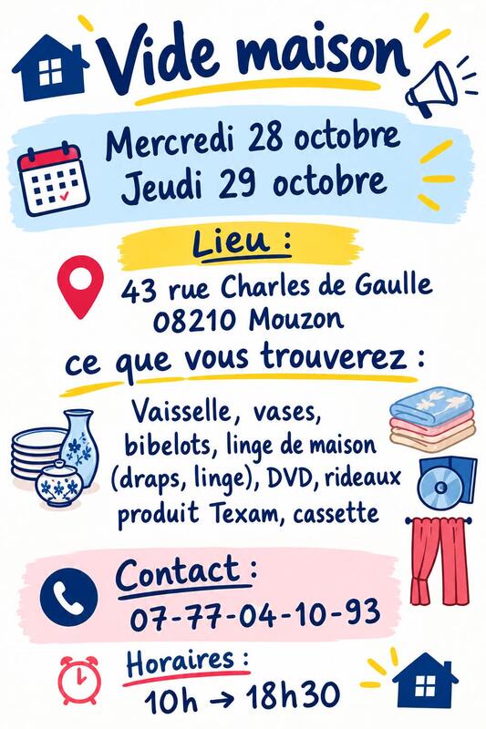 Vide maison