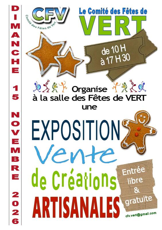Exposition vente de créations artisanales