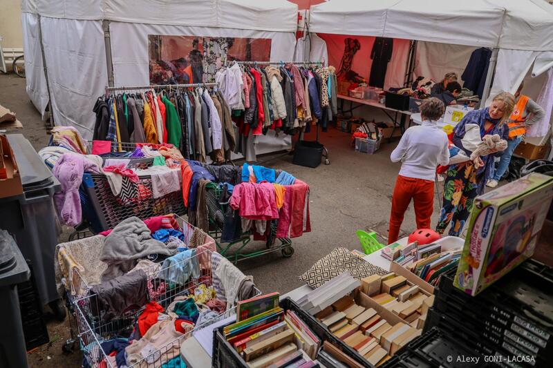 Braderie solidaire de la croix-rouge