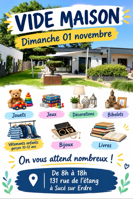 Vide maison