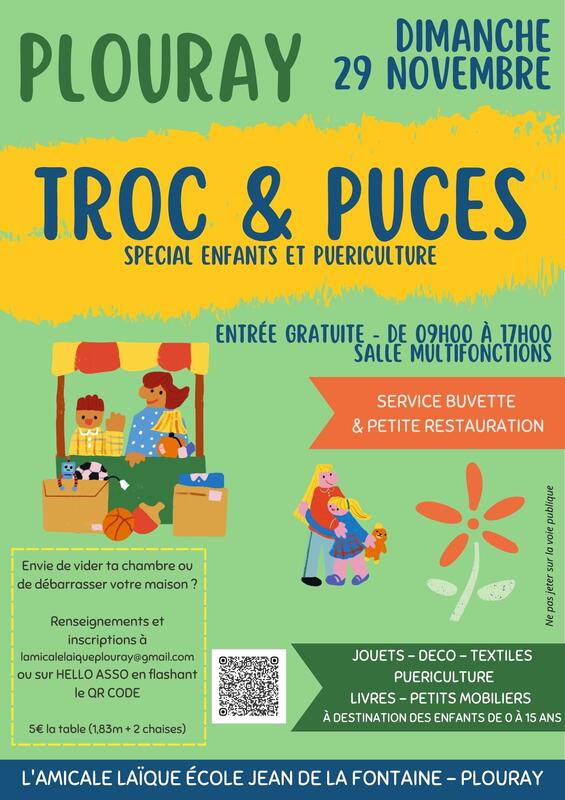 Troc et puces "enfants et puériculture"