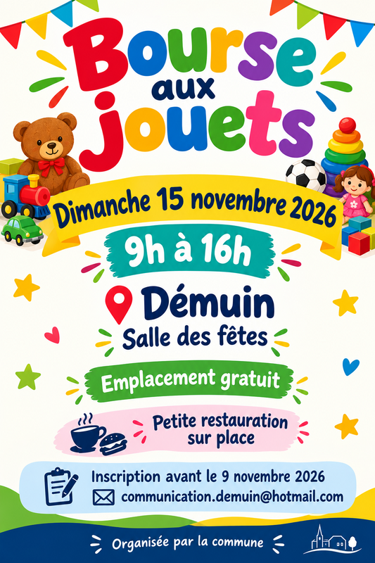 Bourse aux jouets