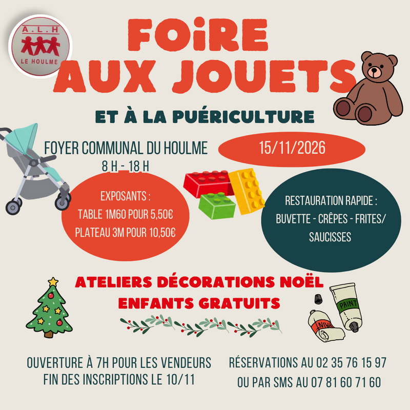 Foire aux jouets et à la puériculture