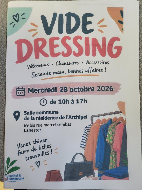 Vide dressing de l'archipel