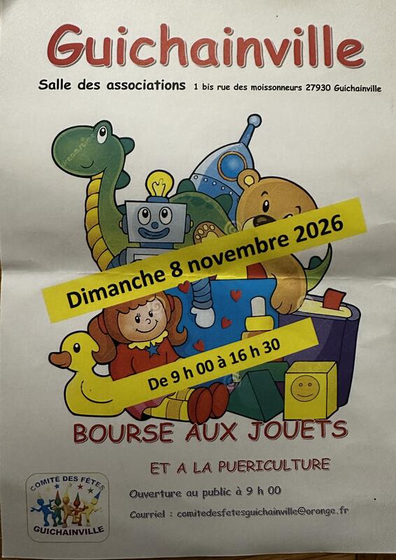 Bourse au jouets et à la puériculture