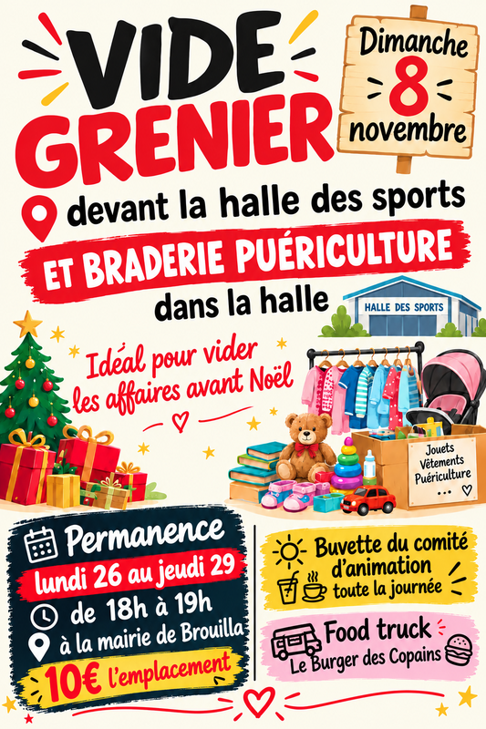 Braderie puériculture