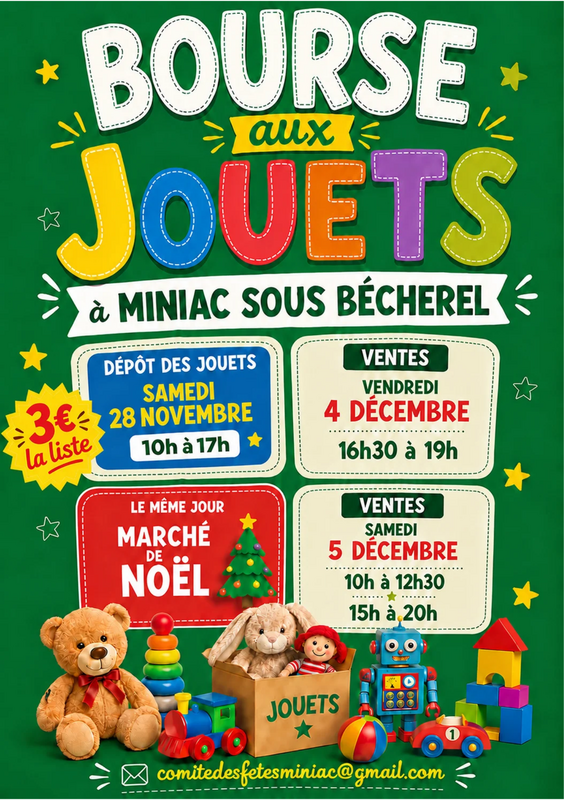 Bourse aux jouets