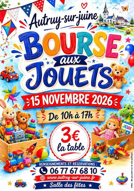 Bourse aux jouets