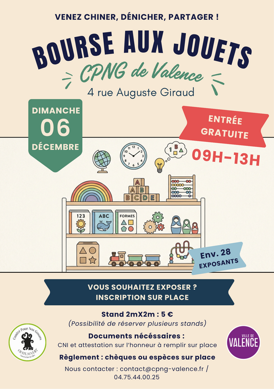 Bourse aux jouets cpng