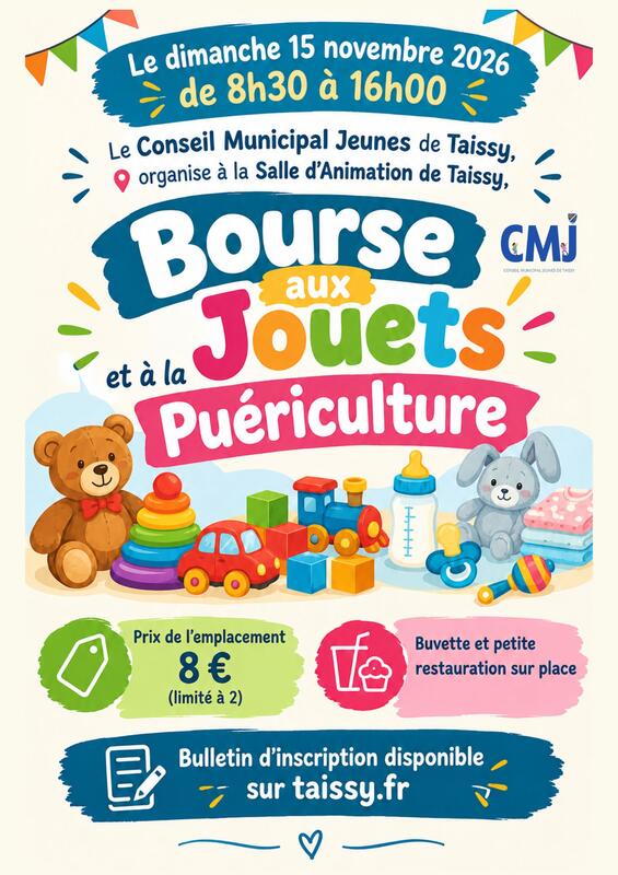 Bourse aux jouets et à la puériculture