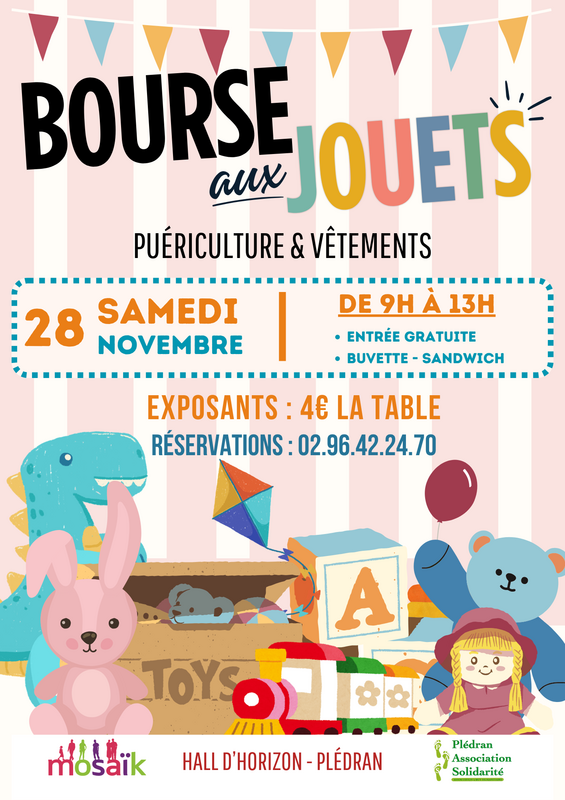 Bourse aux jouets