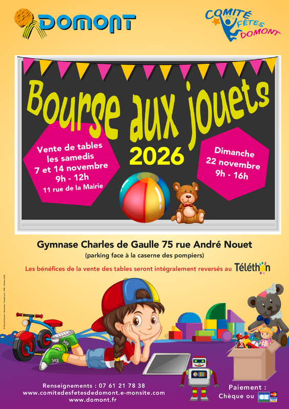 Bourse aux jouets