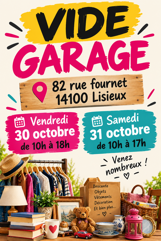 Vide garage