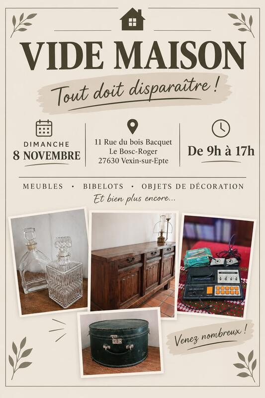 Vide maison