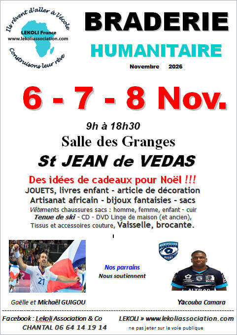 Braderie humanitaire