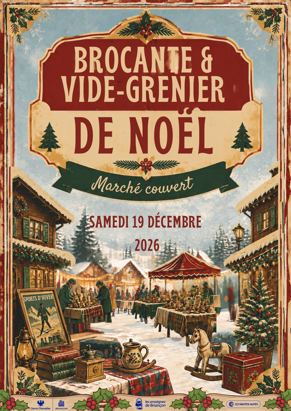Brocante - vide grenier de noël