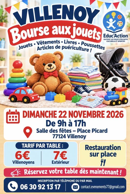 Bourse aux jouets