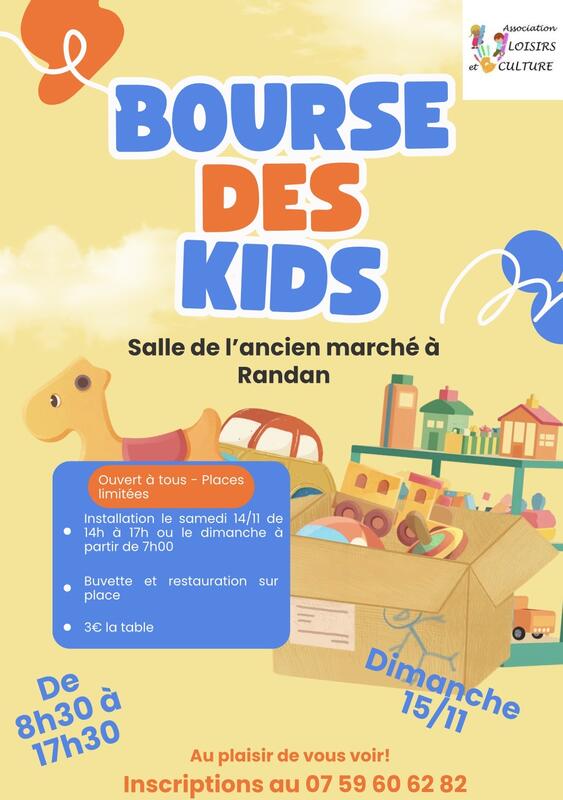Bourses des kids